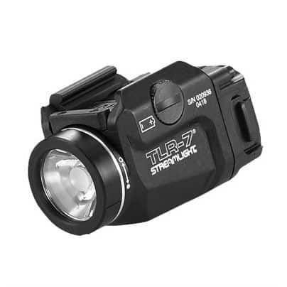 Streamlight TLR-7 white light weapon light for Picatinny or Glock rails