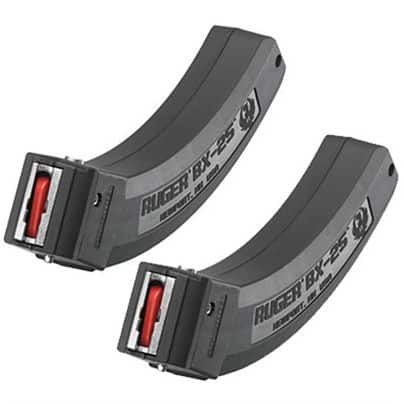 Ruger 10/22 BX-25 Magazine 25-Round 2-Pack