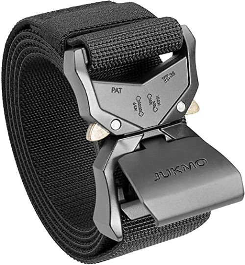 Best IWB Gun Belt: JUKMO Tactical Belt, Military Hiking Rigger 1.5